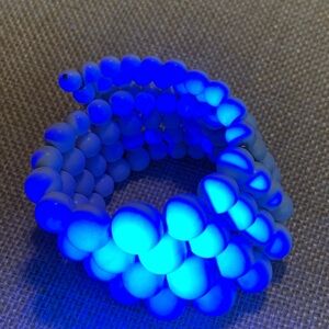 Vintage bracelet, great for clubs with black lights. 1960’s